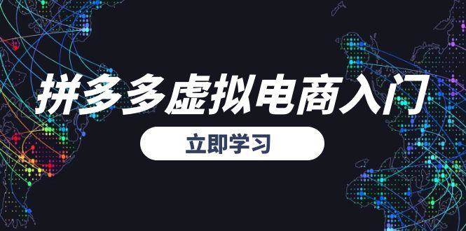 （15158期）拼多多虚拟电商入门，精准选品方法论，无货源模式起盘技巧-轻合创