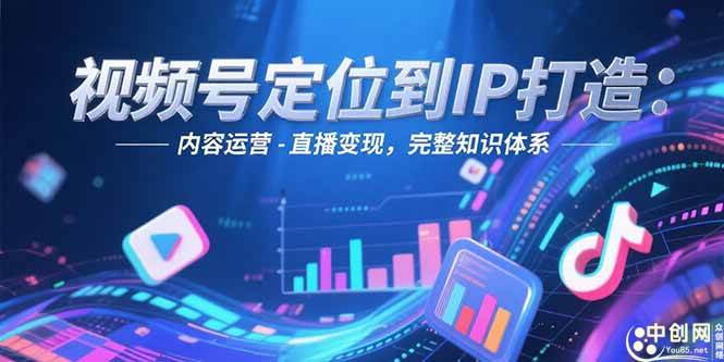 （15173期）视频号定位到IP打造：账号搭建-内容运营-直播变现，完整知识体系-轻合创