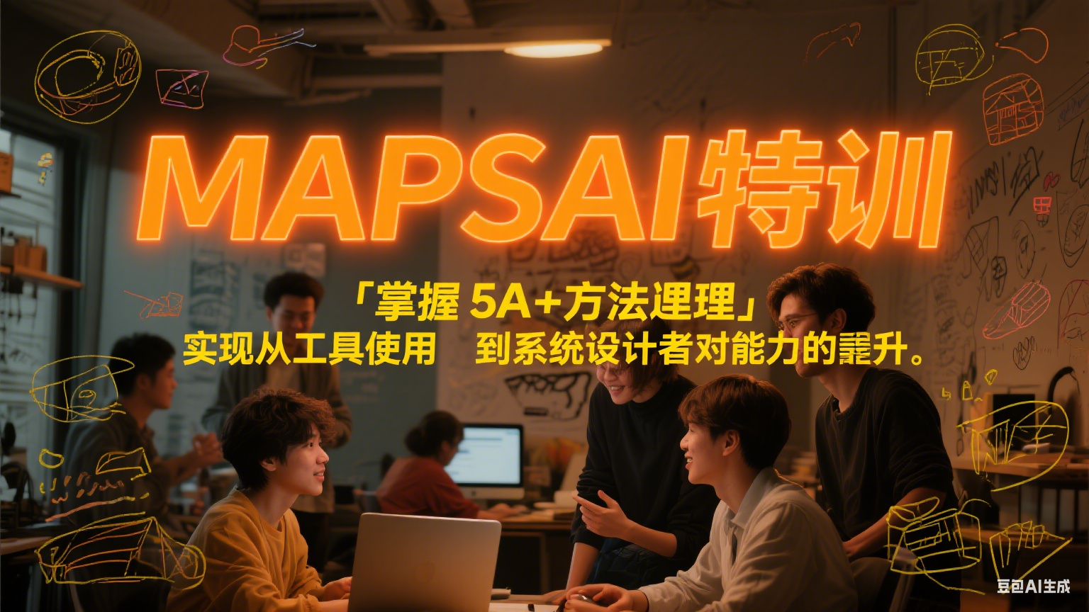 MAPSAI 特训，掌握 5A + 方法论，实现从工具使用者到系统设计者的能力跃升-轻合创